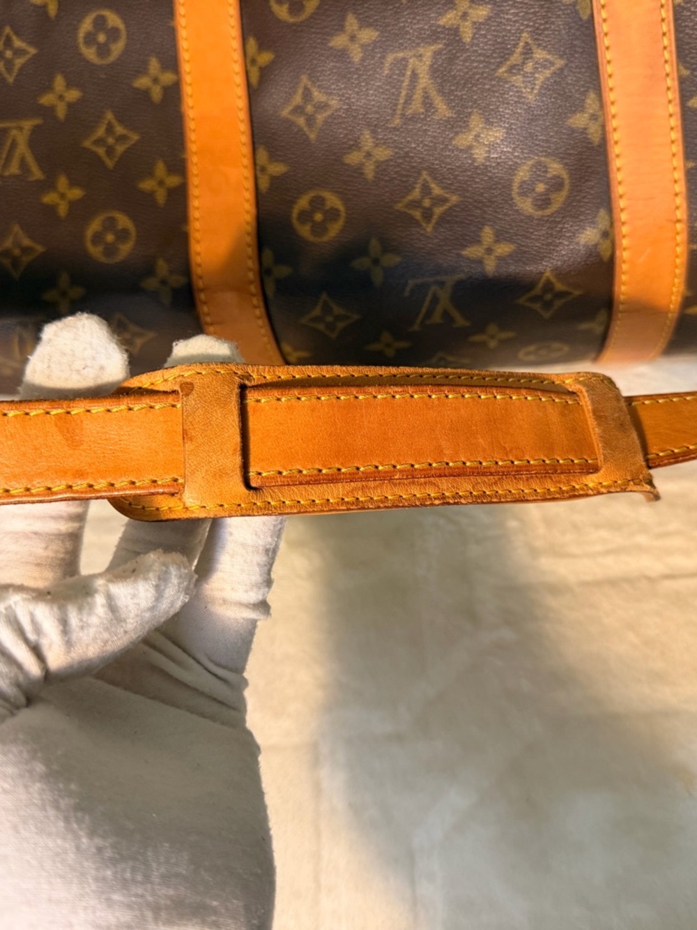 Louis Vuitton Keepall Bandouliere 60 Canvas duffel - Picture 3 of 16